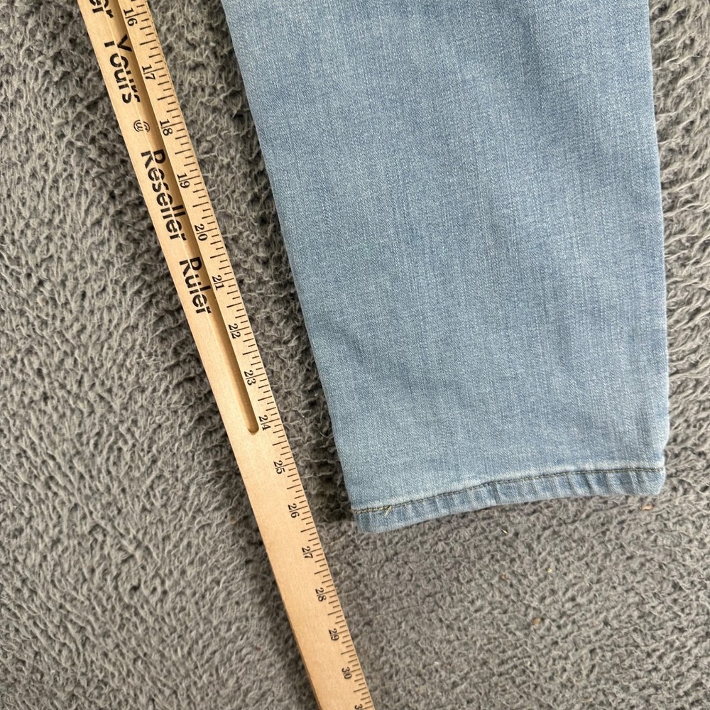 Levis Jeans Womens Size 33 Blue Cotton Stretch Boyfriend High Rise Fit - Picture 10 of 12
